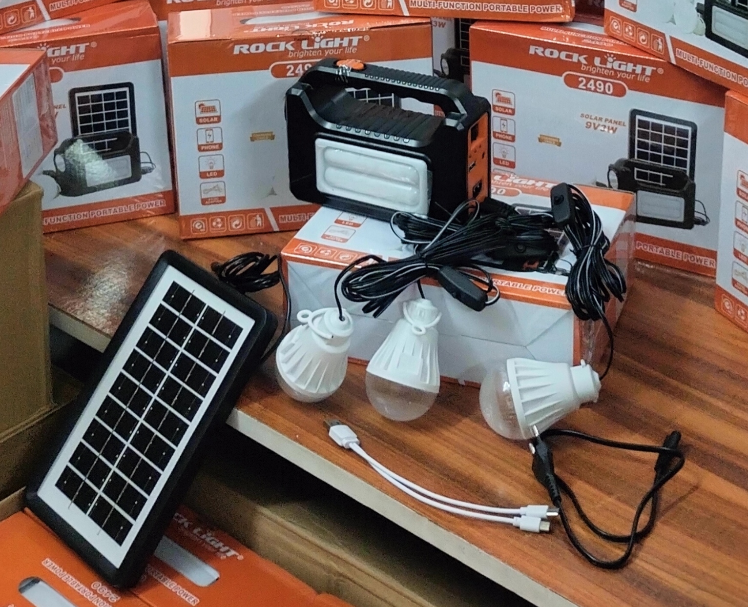 Solar Home Lighting System